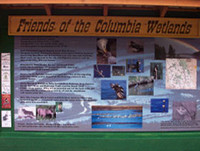 Kanada Columbian Wetlands - Info-Kiosk